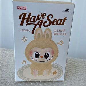 Pop Mart Labubu 'Have A Seat' Figure NEW in Box